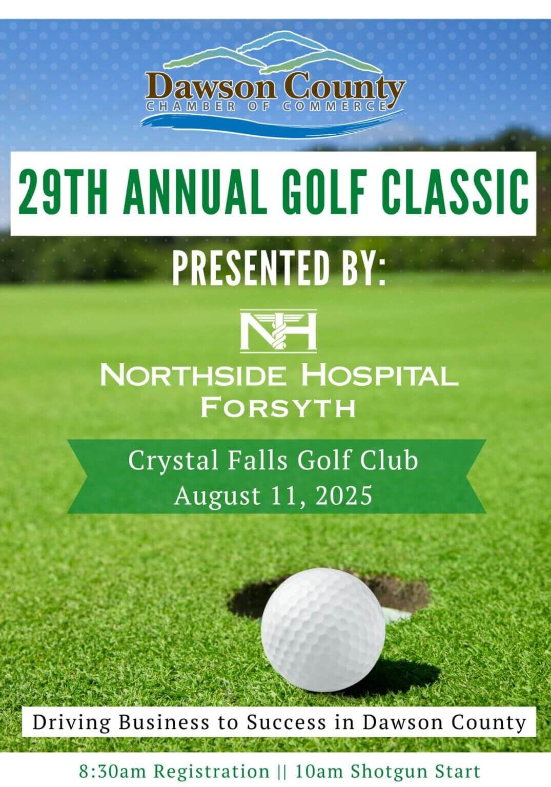 29th Annual Golf Classic Flyer